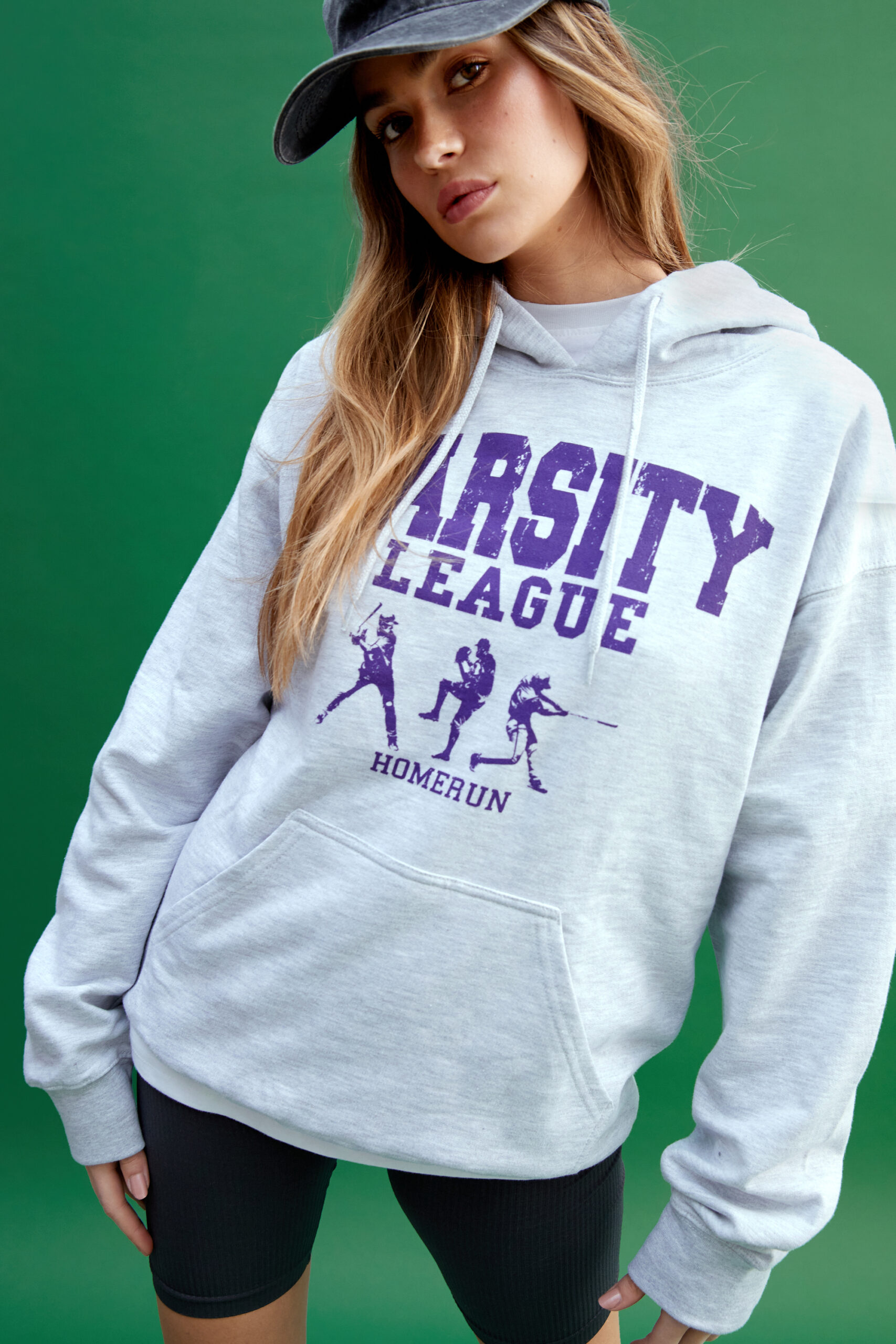 Varsity League Pocket Detail Hoodie