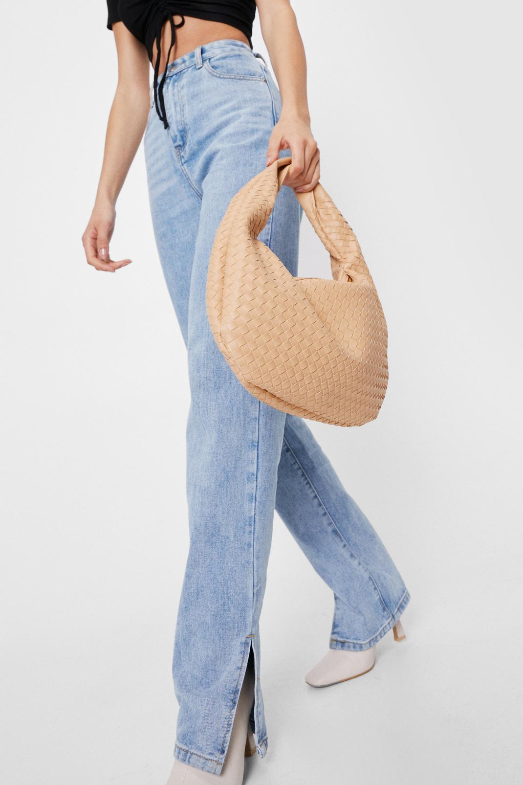 Woven Slouchy Shoulder Bag