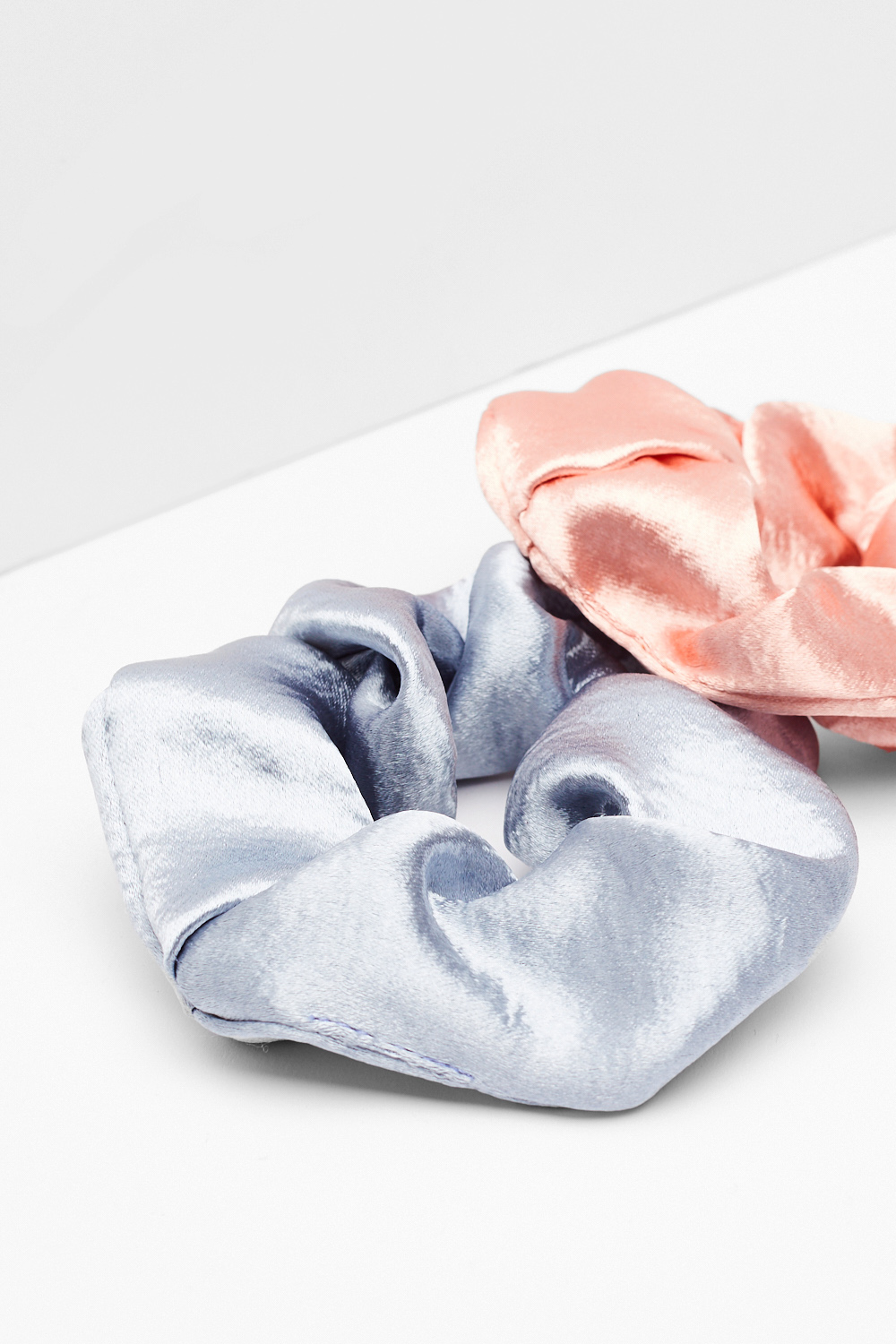 2-Pc Satin Scrunchies