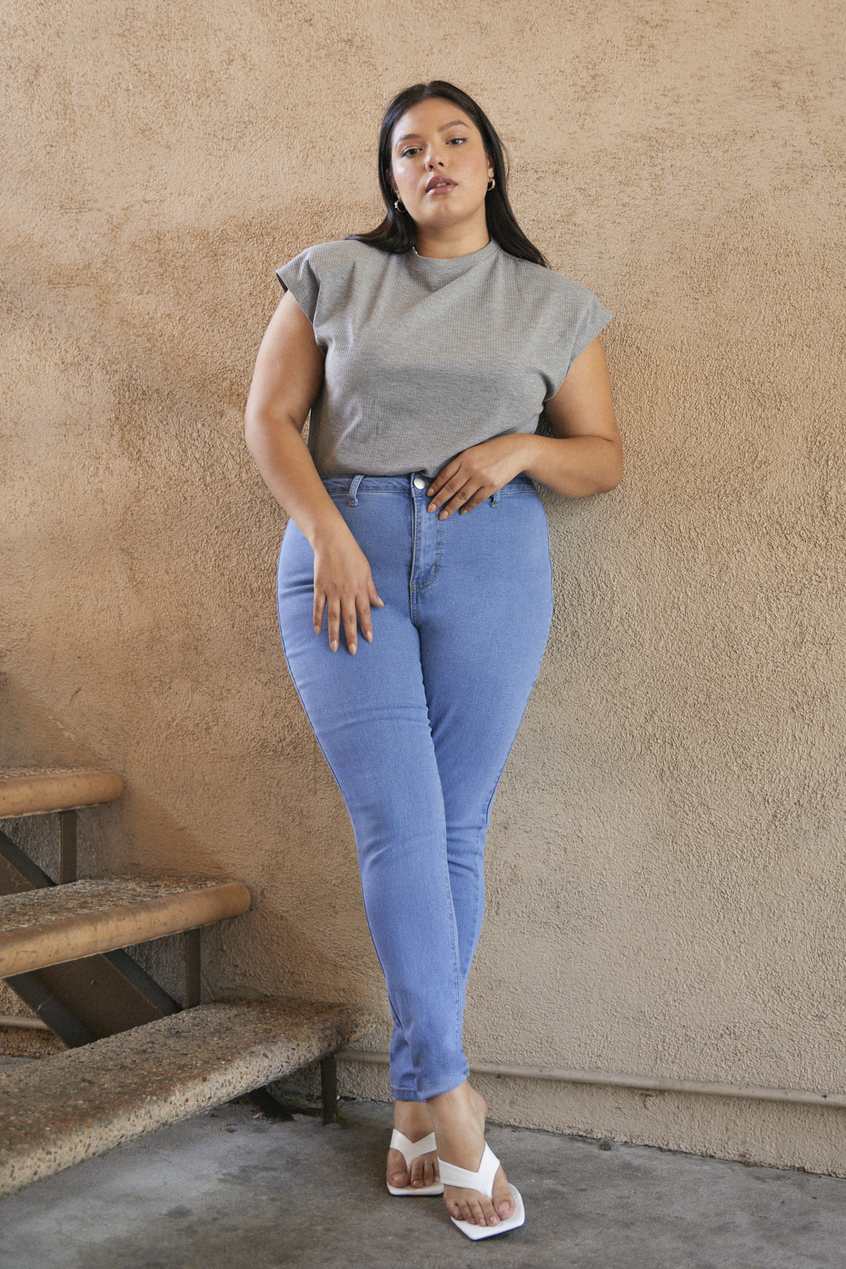 Plus Size Stretchy Skinny Jeans