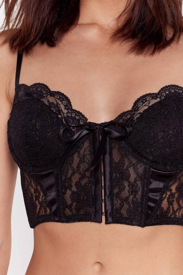 Sweetheart Neckline Lace  Bralette