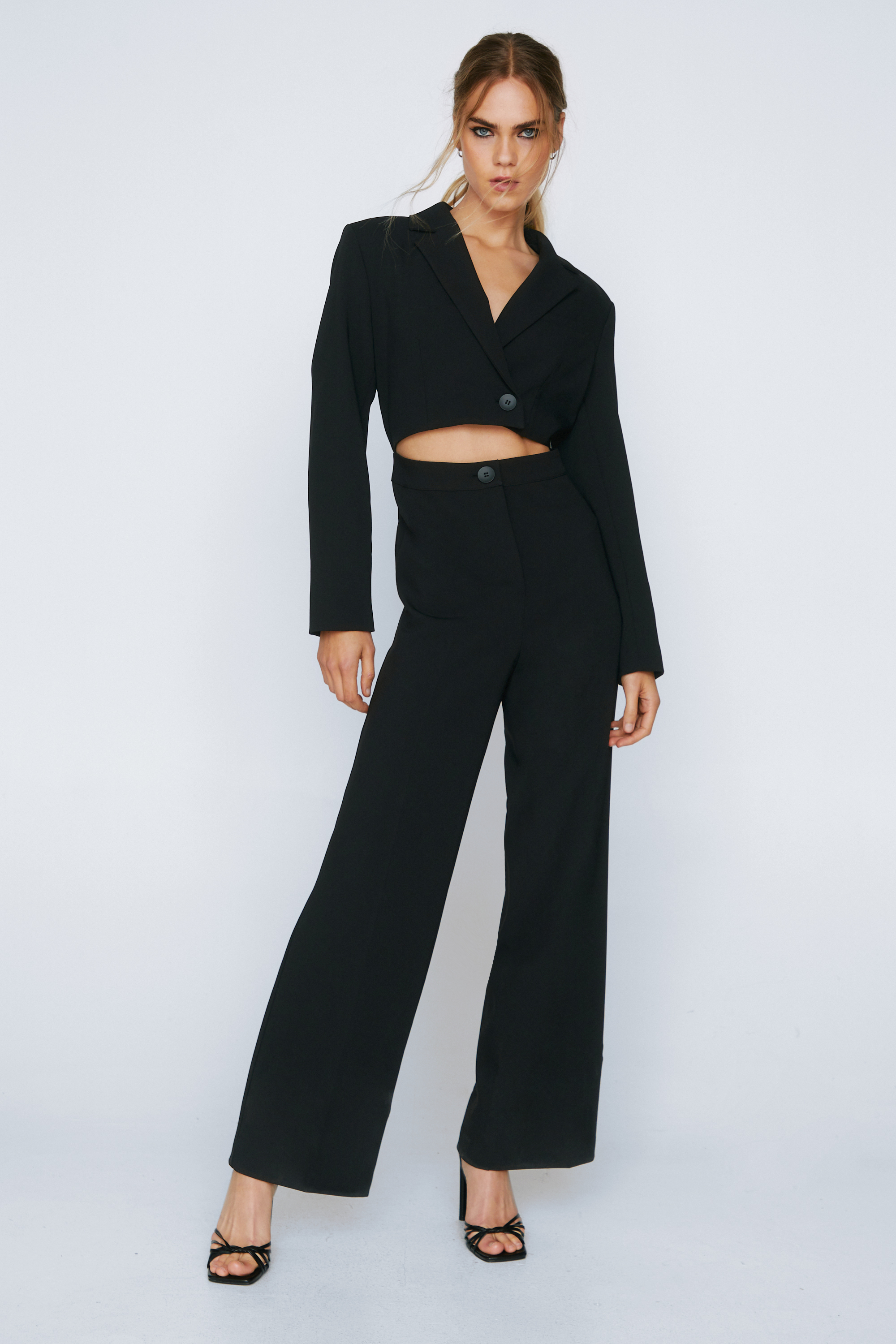 Tailored Cut Out Jumpsuit