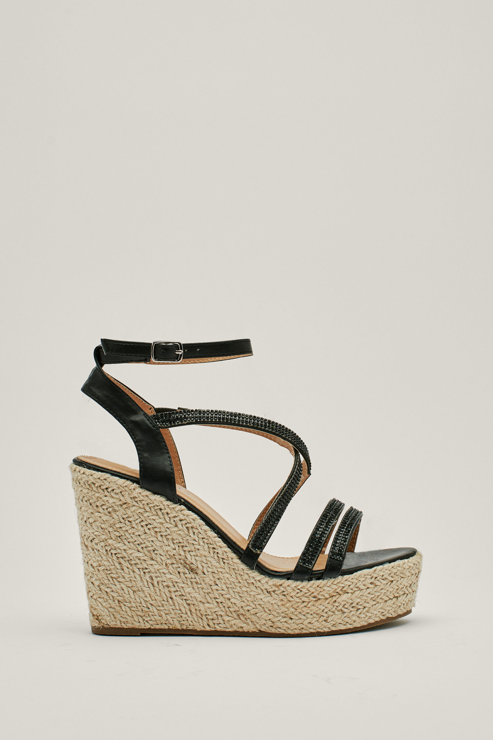 Strappy Espadrille Wedges