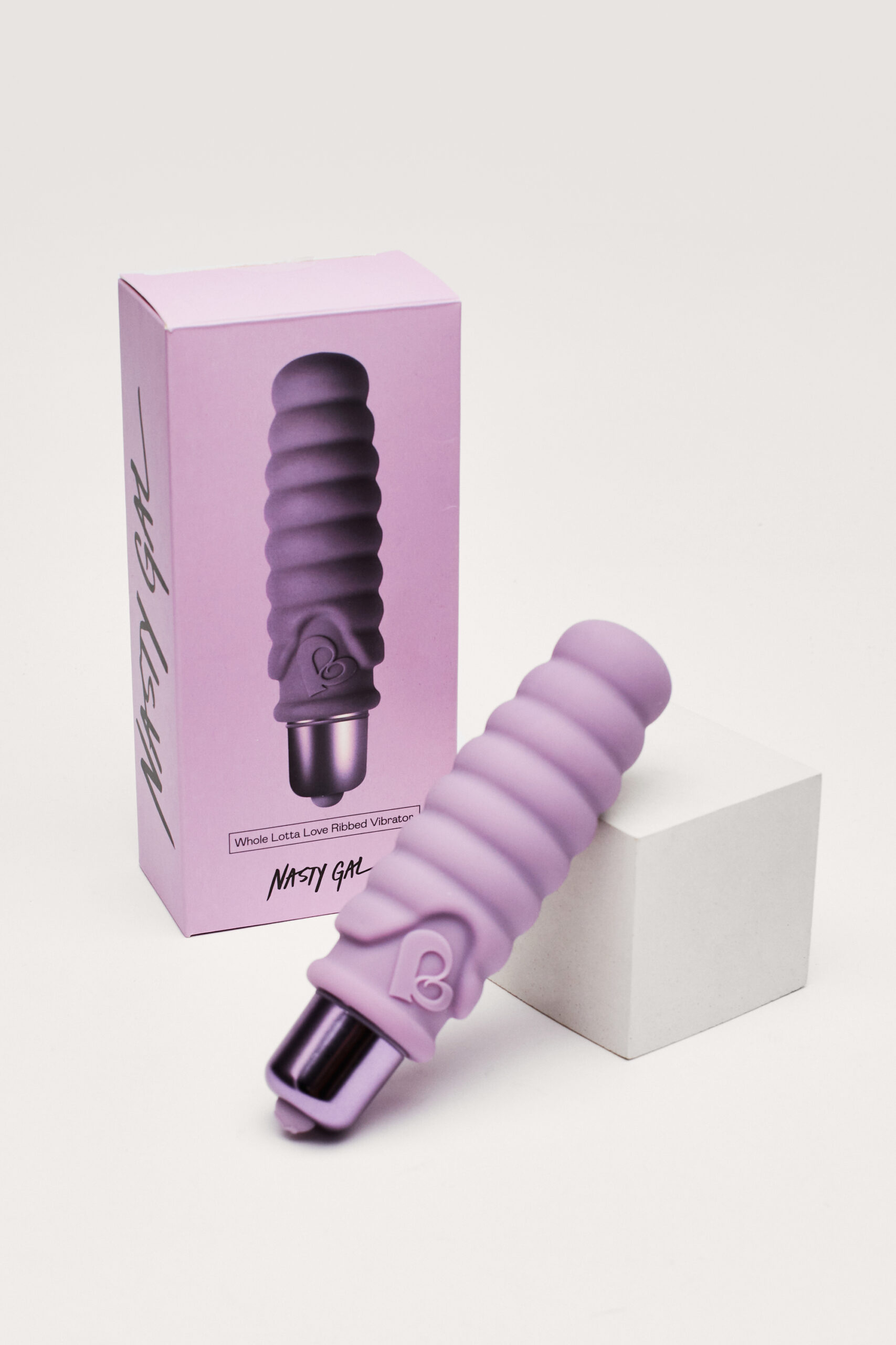 10 Speed Silicone Ribbed Vibrator