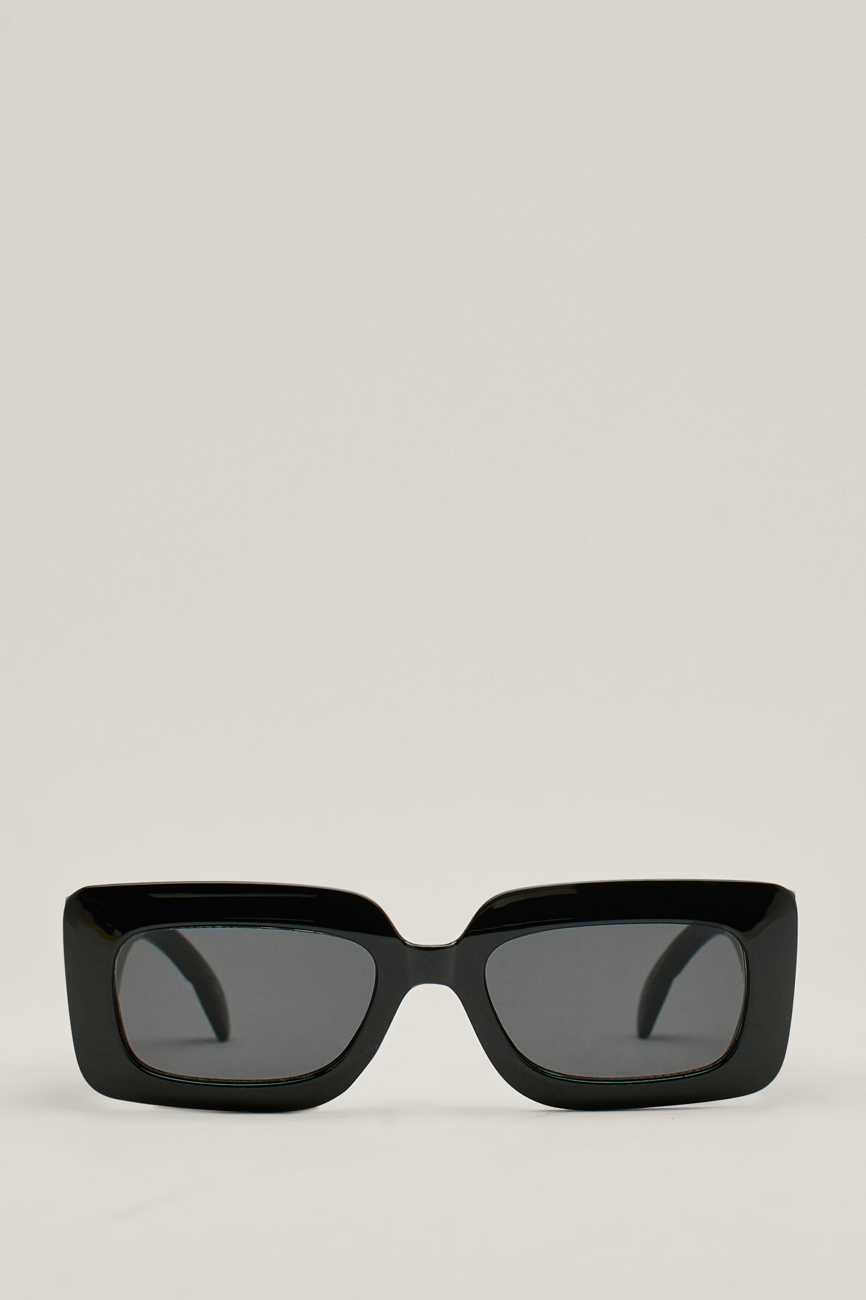 Thick Rim Rectangle Sunglasses