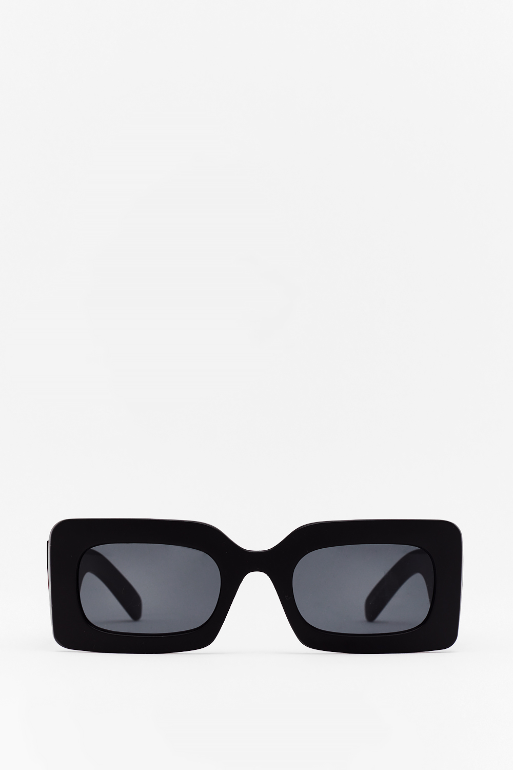 Thick Rim Rectangular Sunglasses