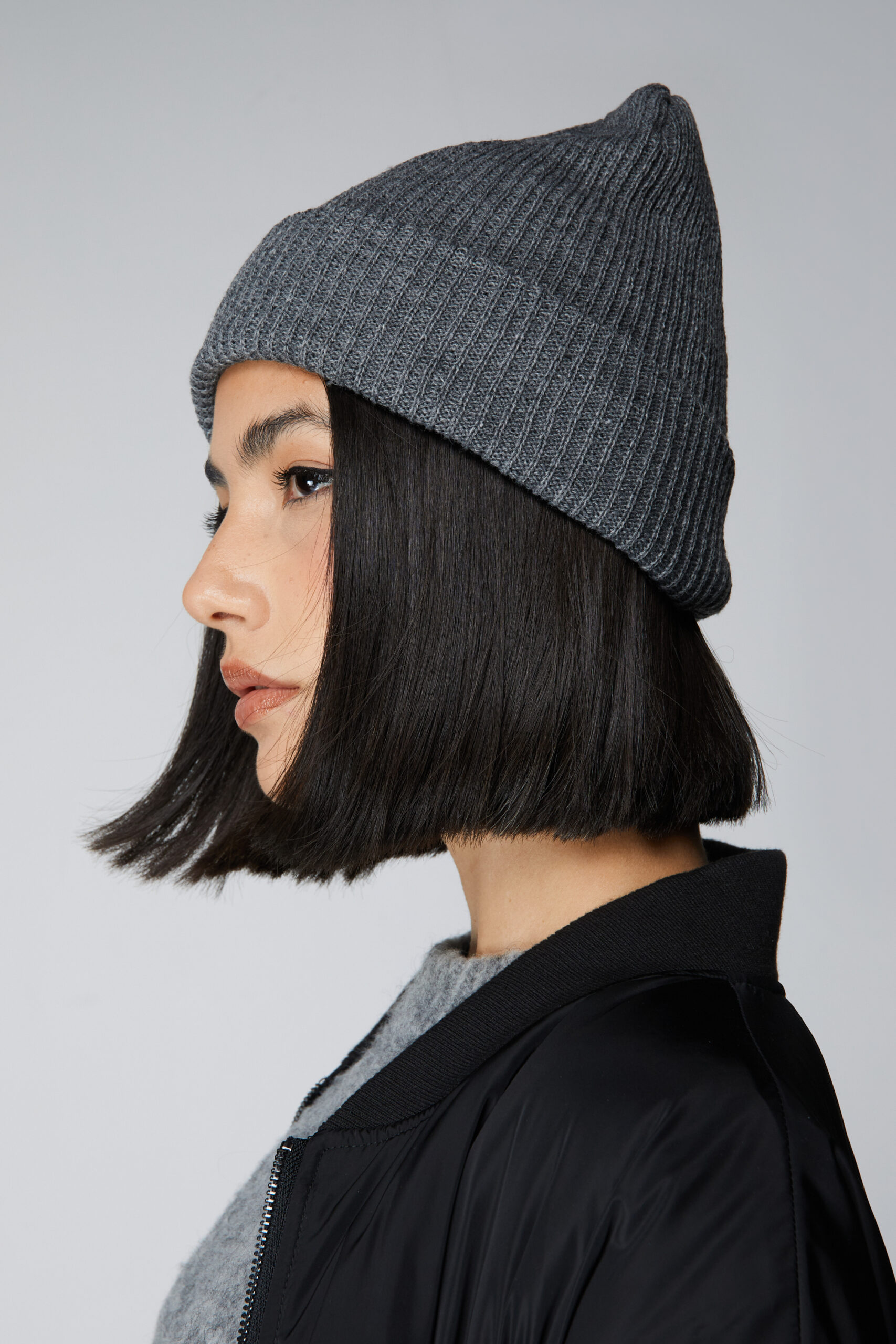 Basic Ribbed Beanie Hat