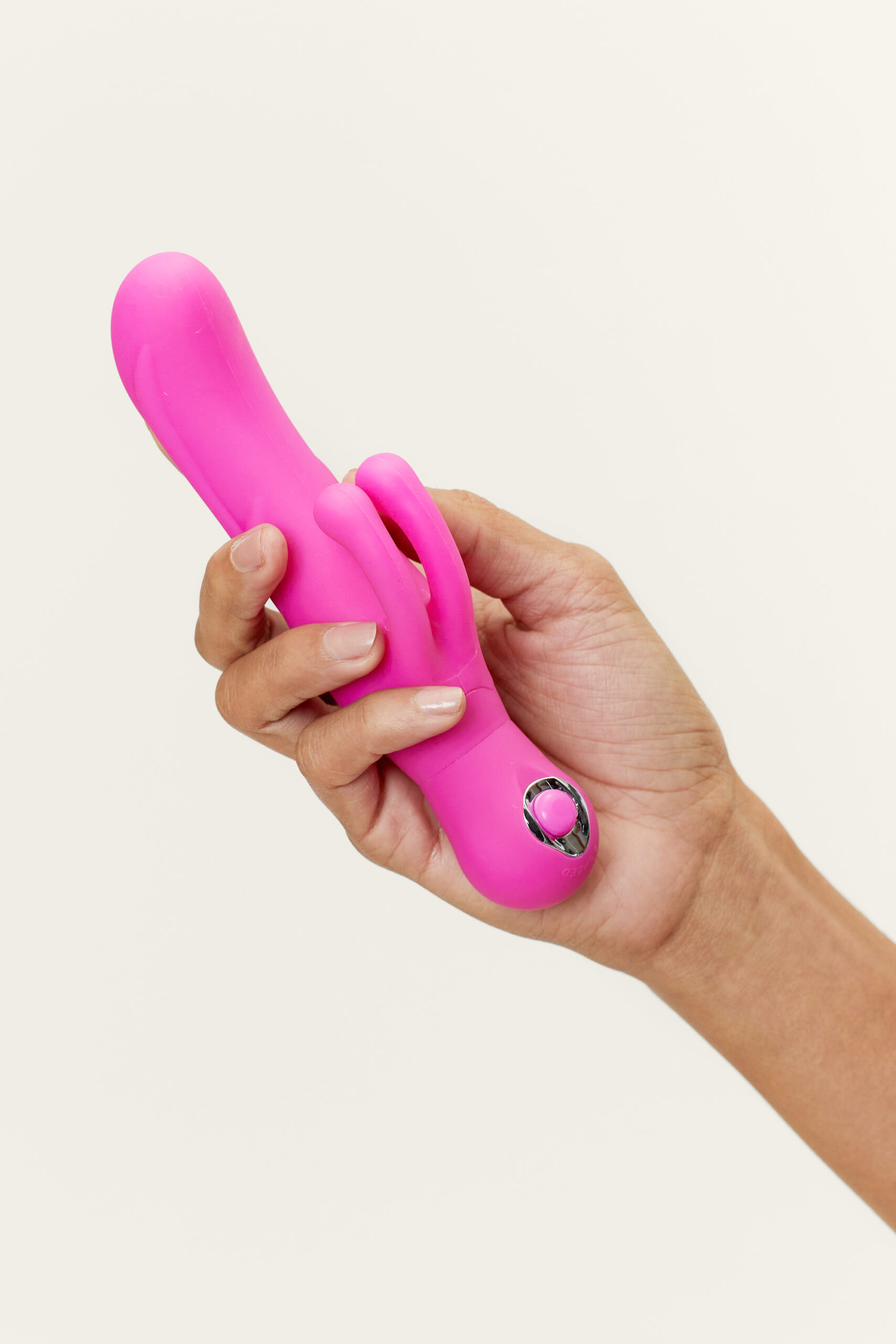 Pink Rabbit Shaft and Clitoral Vibrator