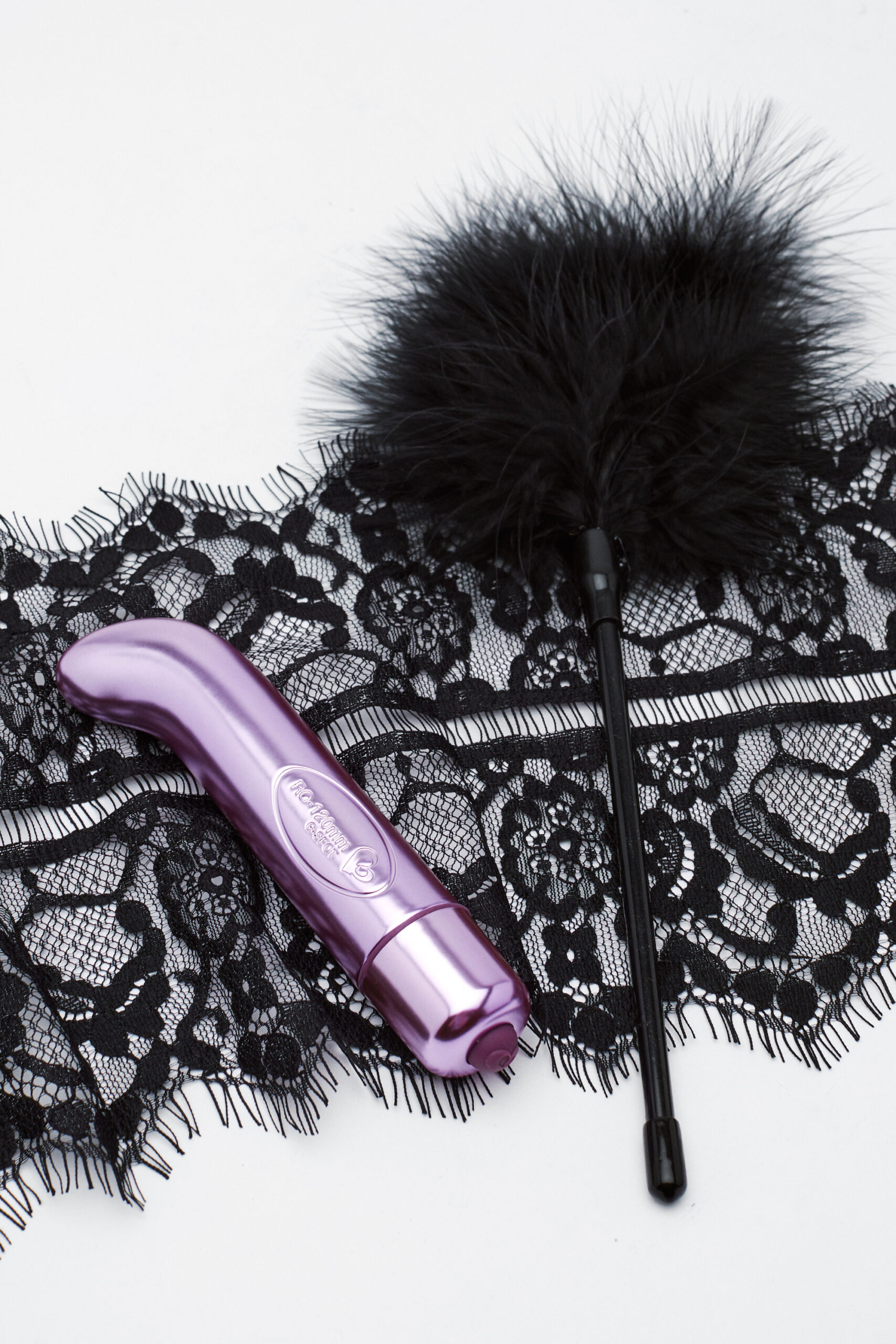 Tickler Vibrator and Blindfold Set