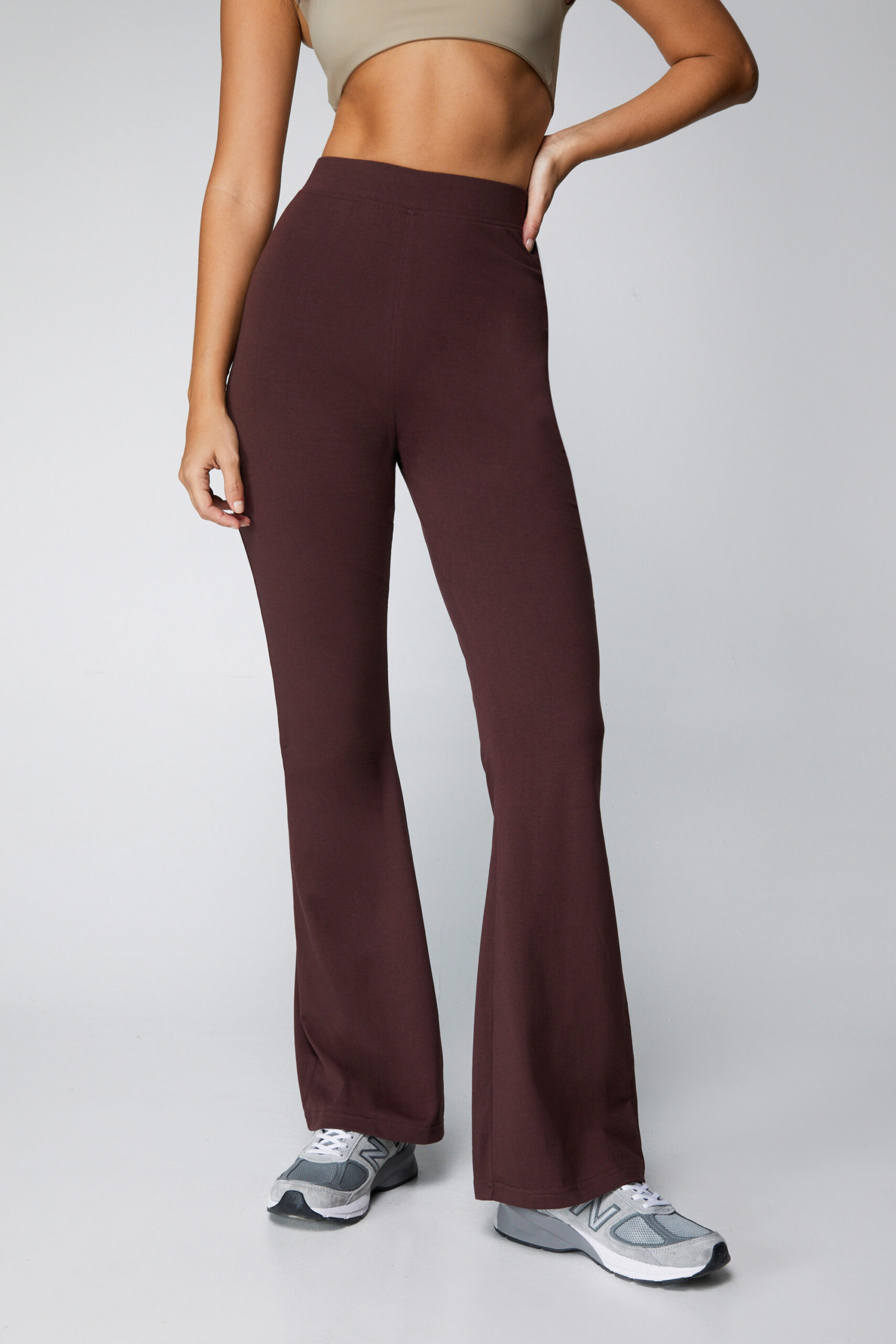 High Waist Puddle Flare Leggings