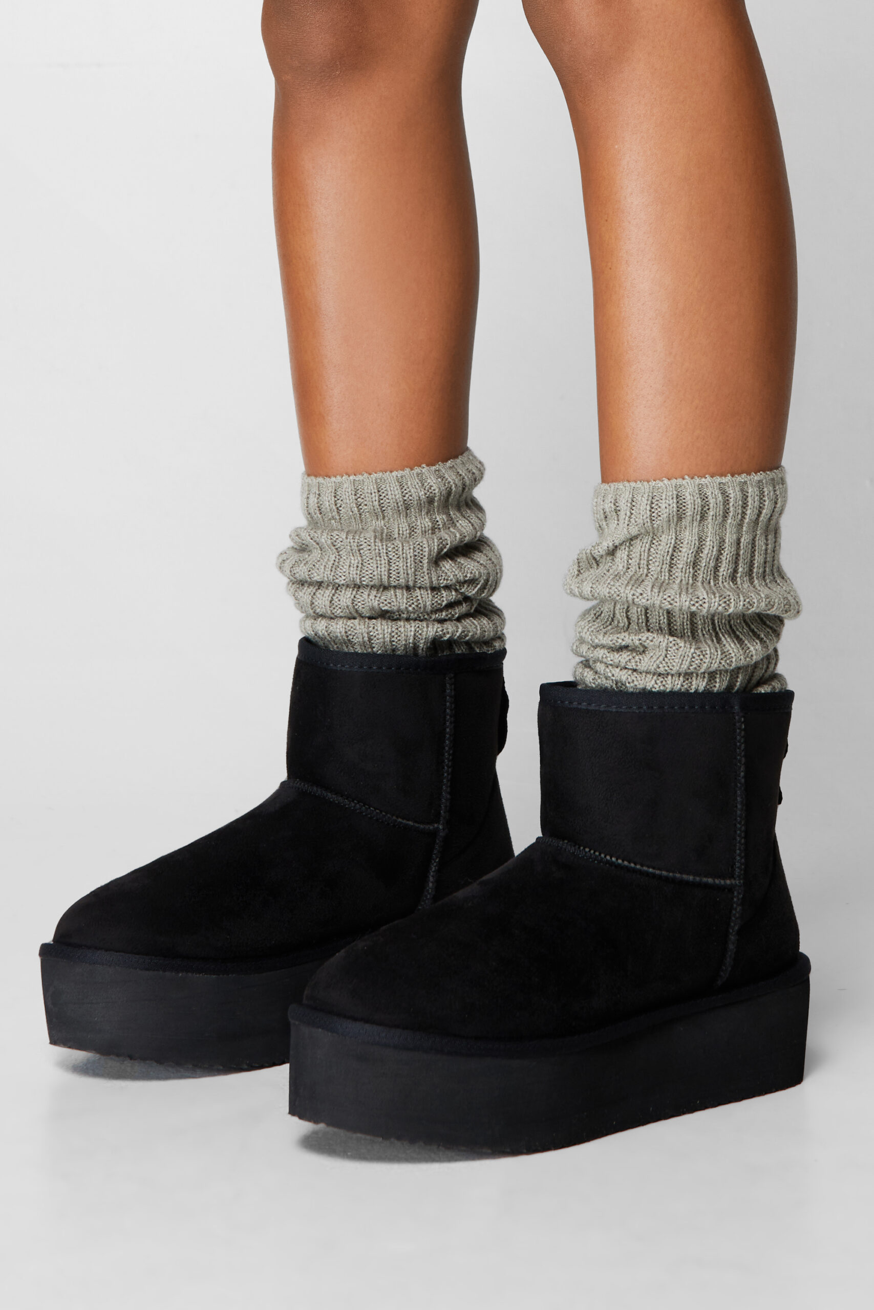 Platform Mini Ankle Boots