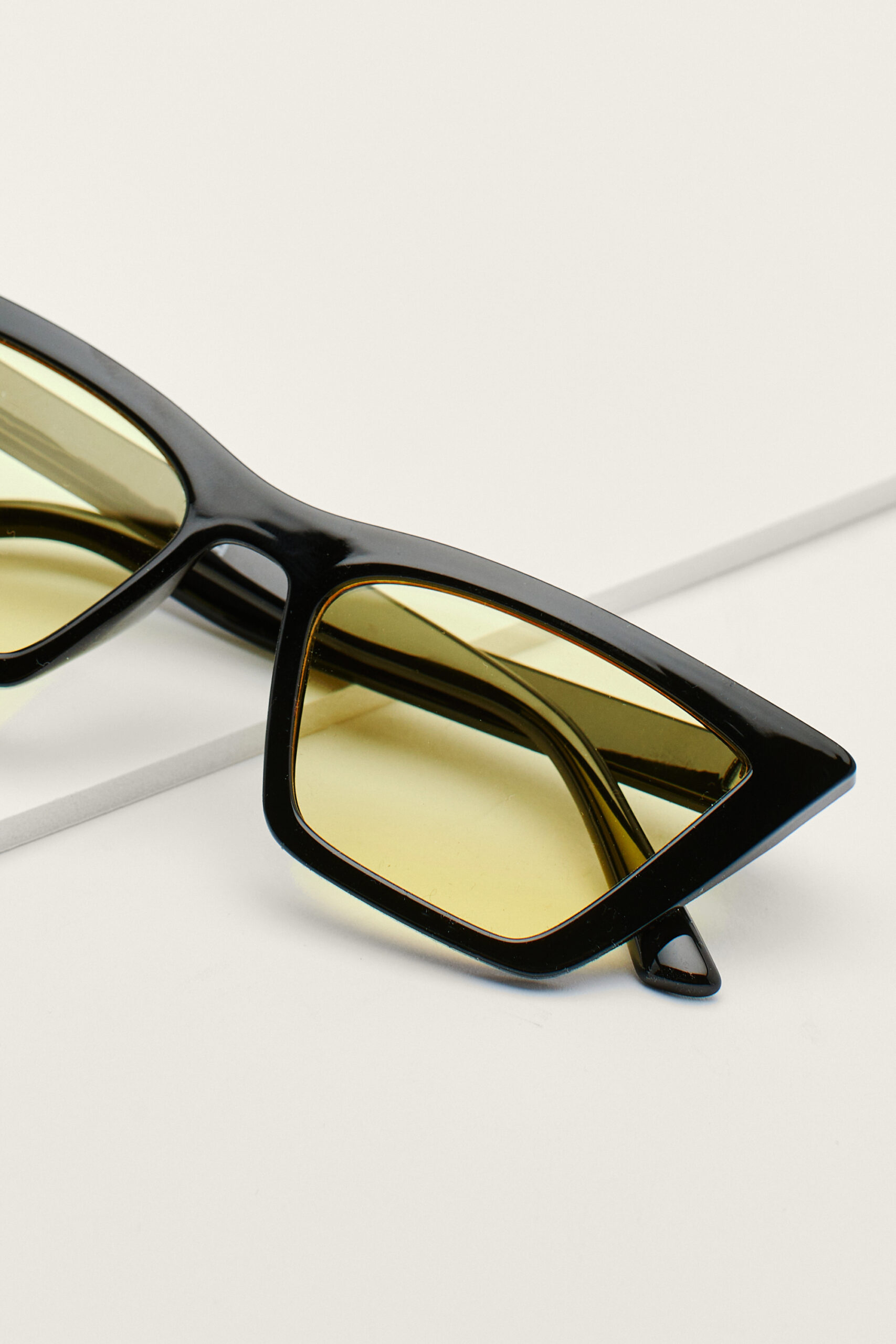 Square Cat Eye Plastic Sunglasses