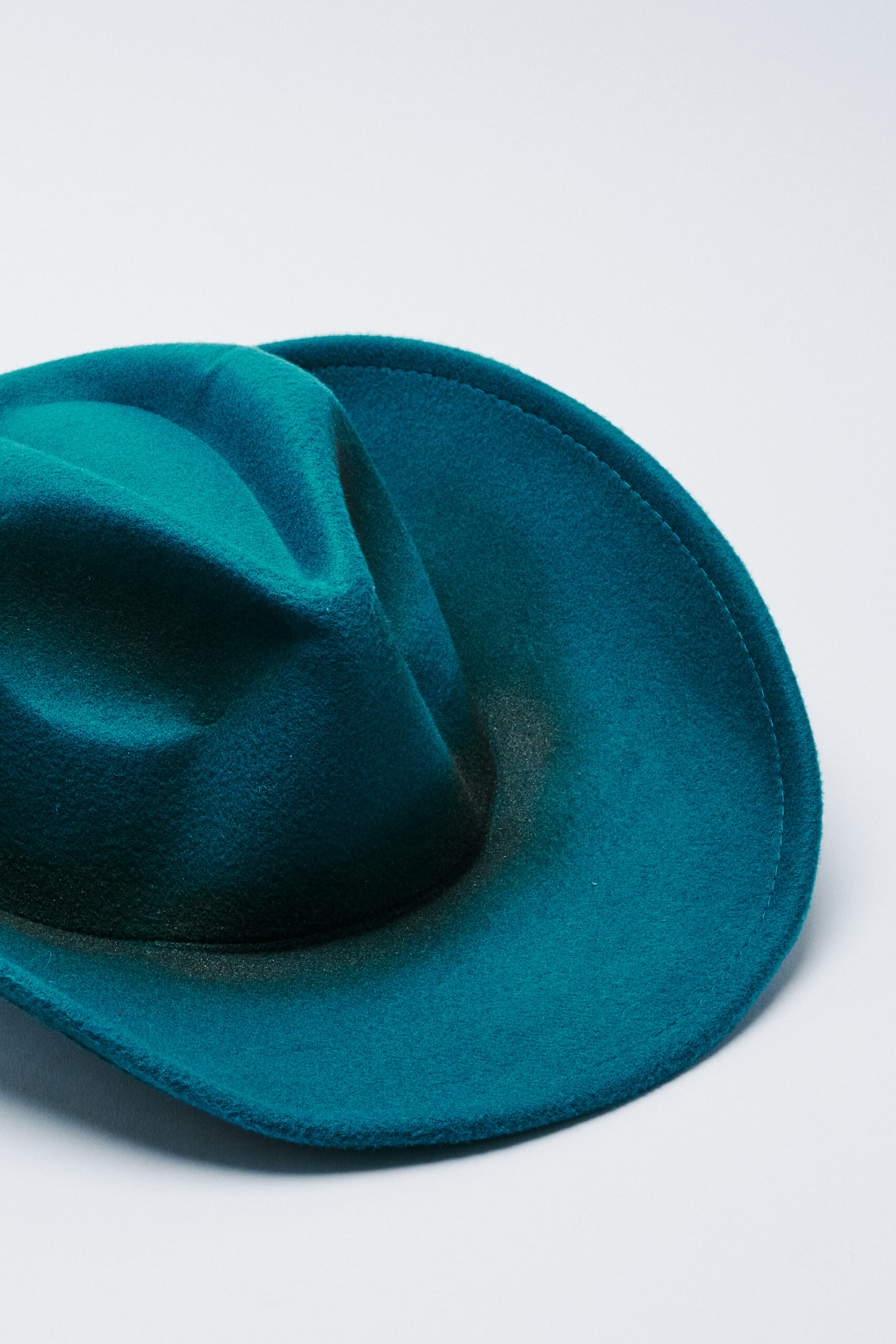 Structured Wide Brim Cowboy Hat