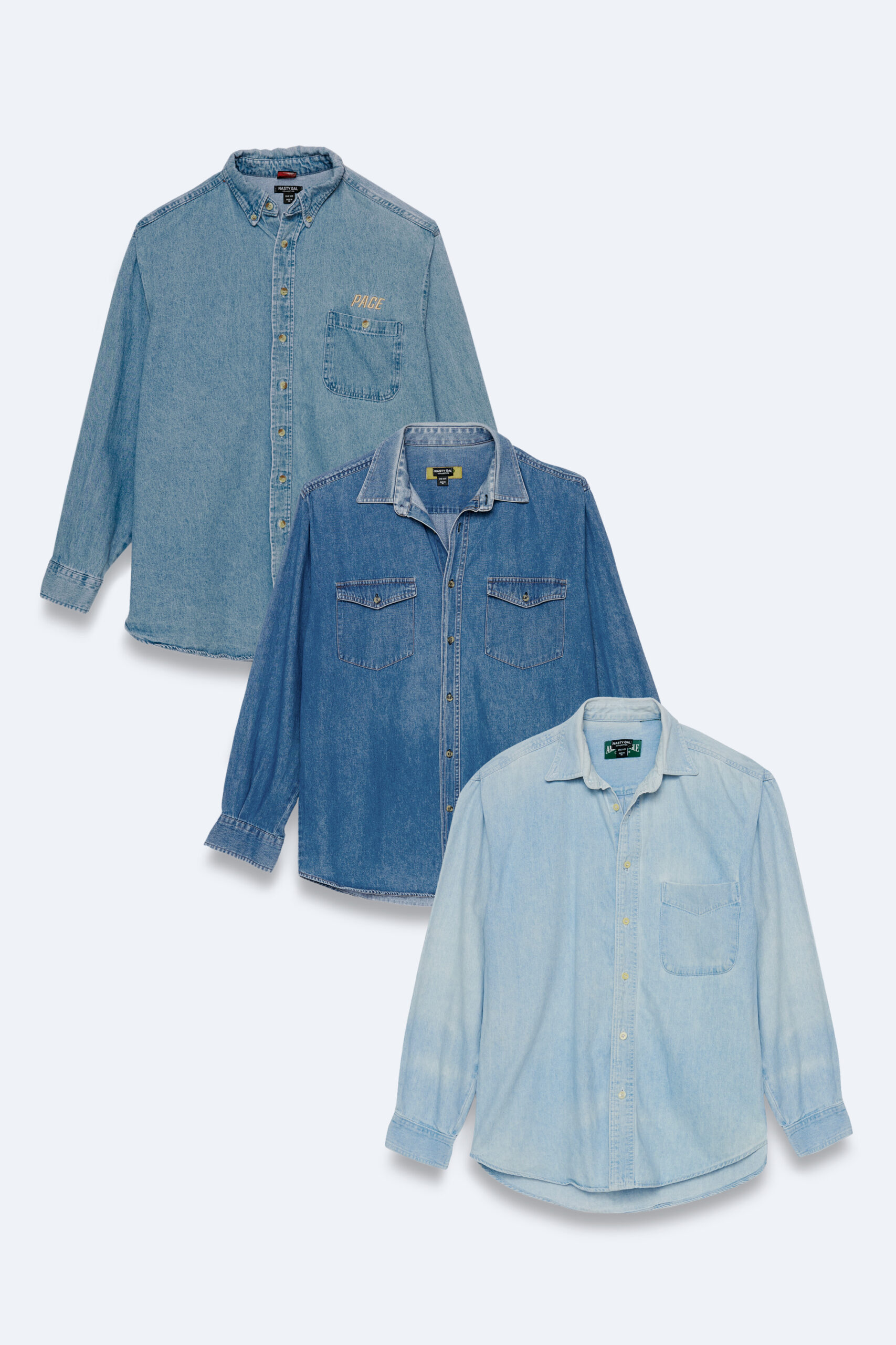 Vintage Oversized Denim Shirt