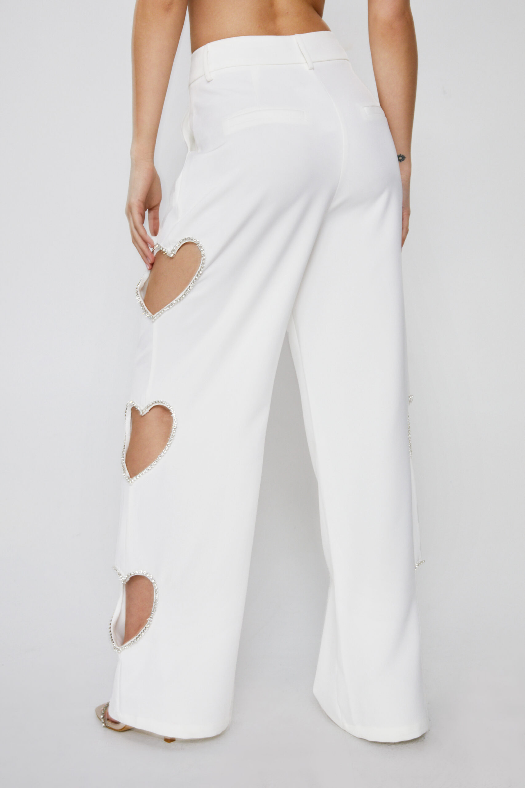 Premium Heart Cut Out Pants