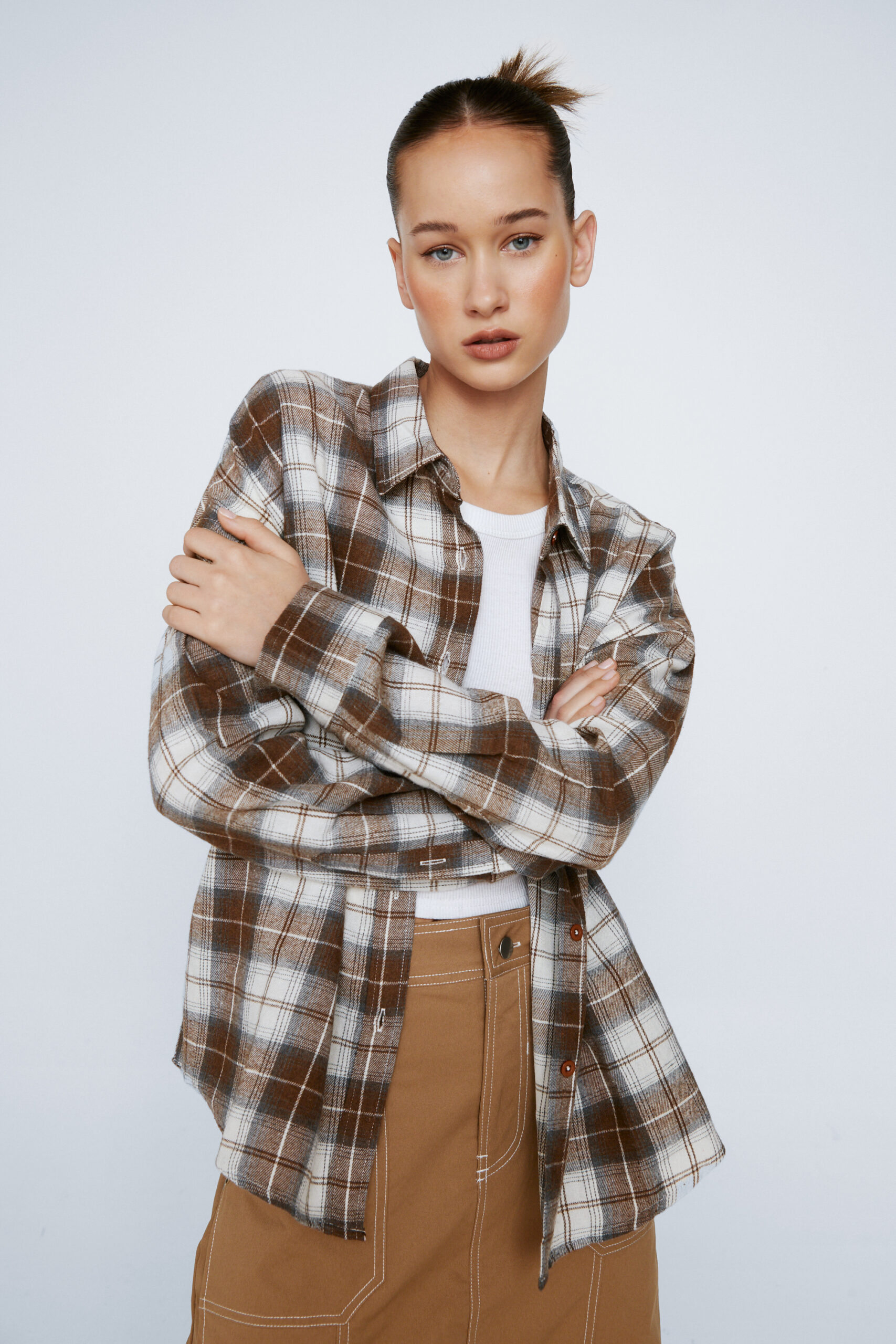 Checked Relaxed Shirt