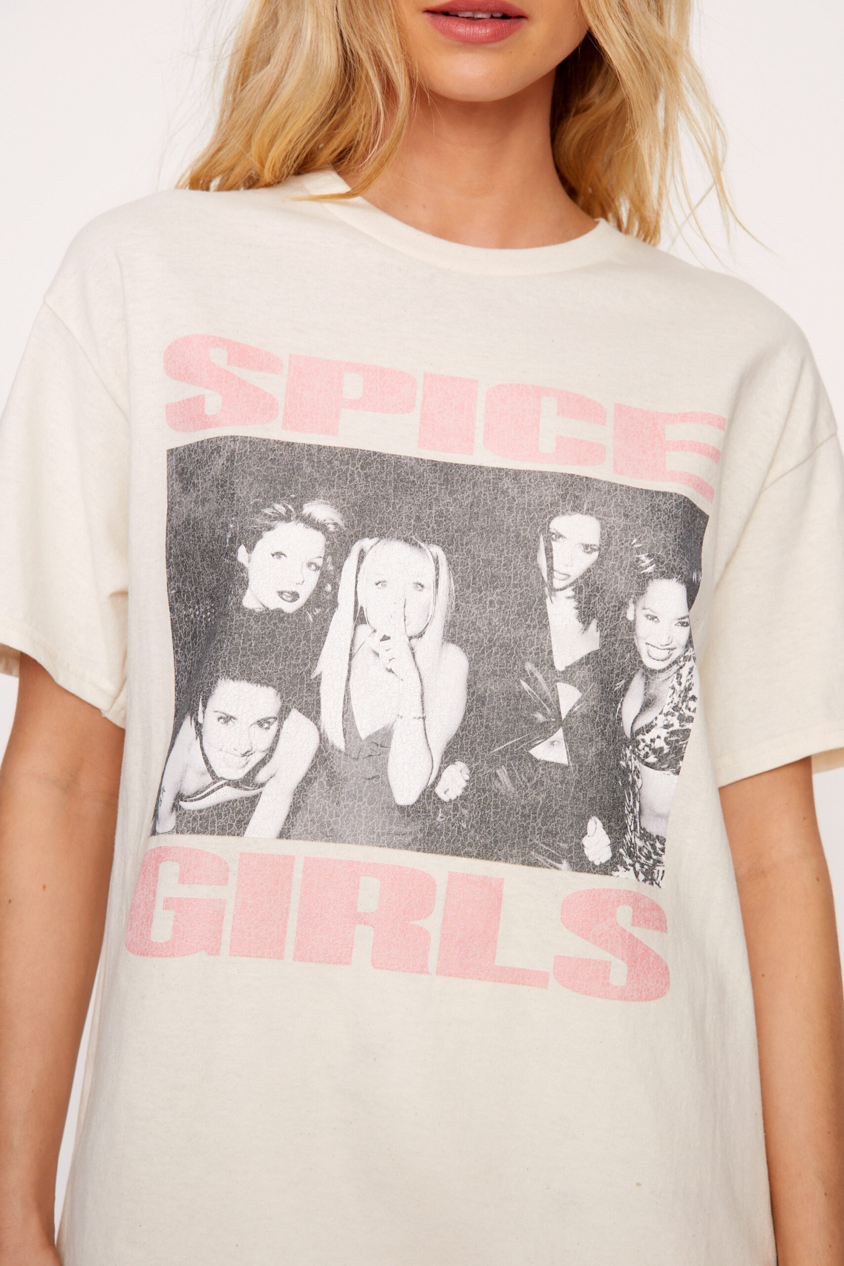 Spice Girls Oversized Graphic T-Shirt