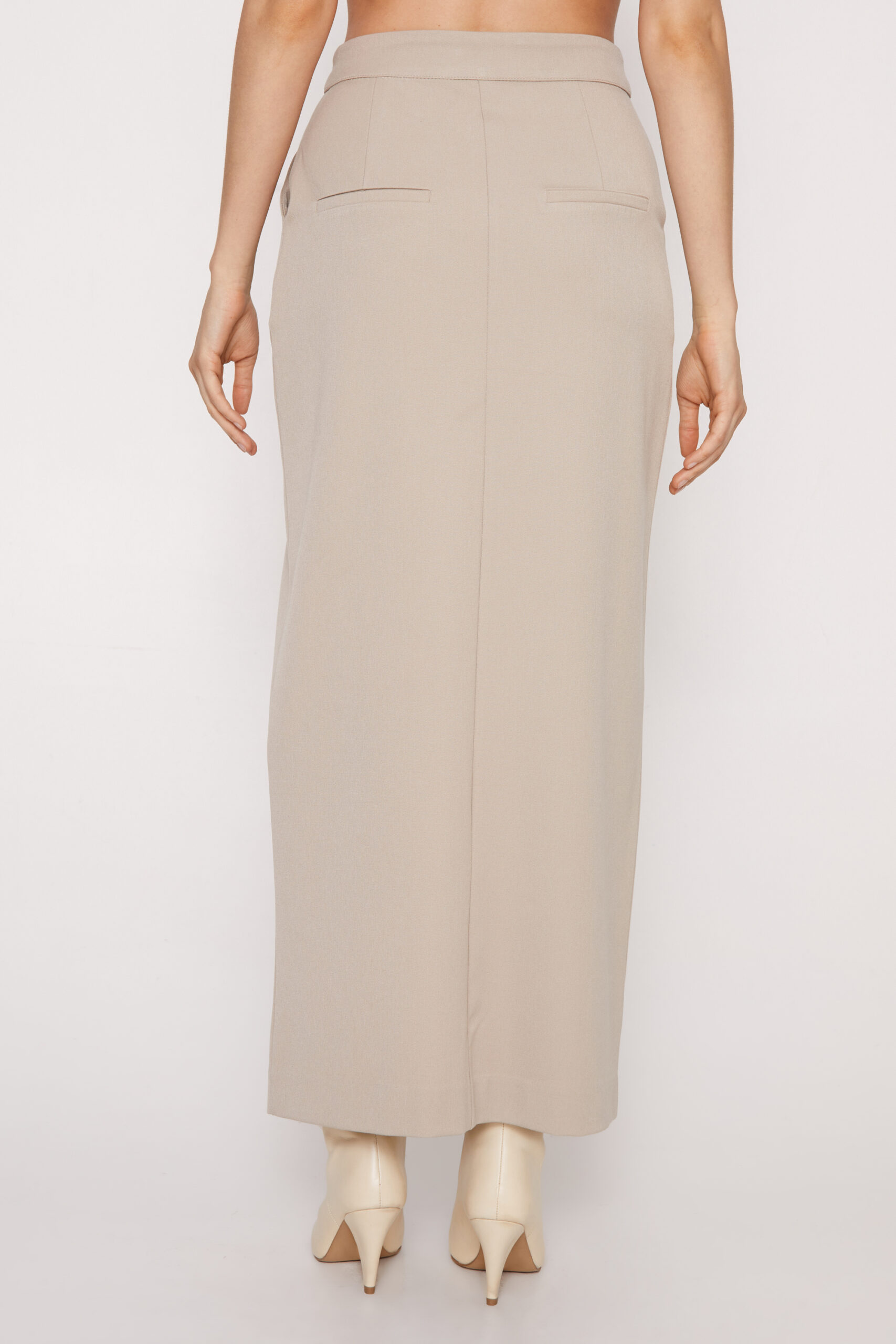 Premium Tailored Maxi Skirt