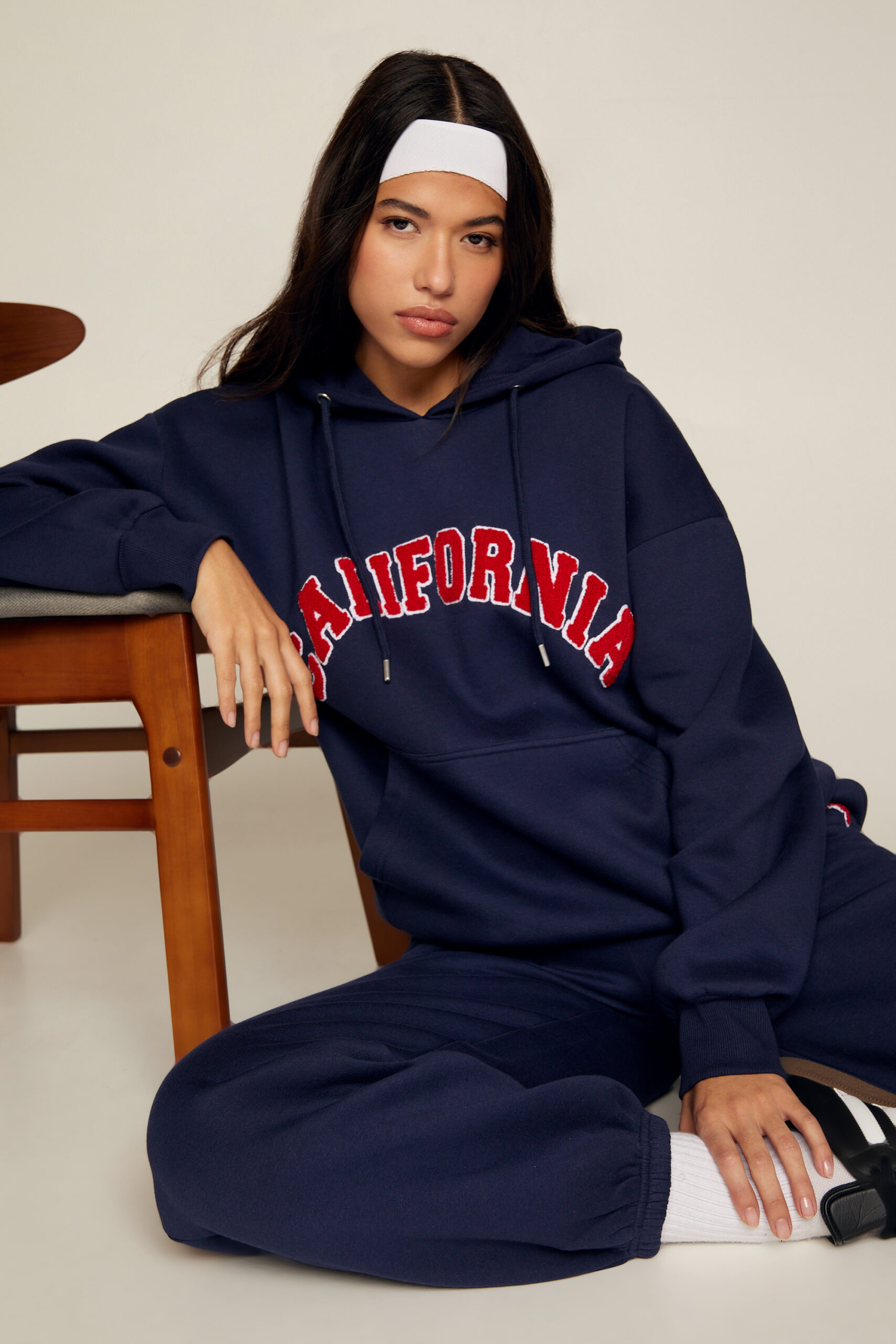 California Graphic Oversized Hoodie