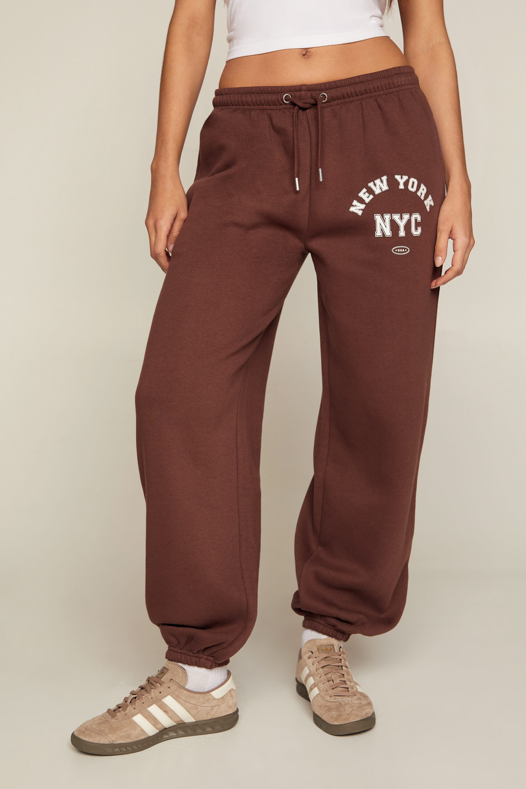 New York Oversized Mid Rise Joggers