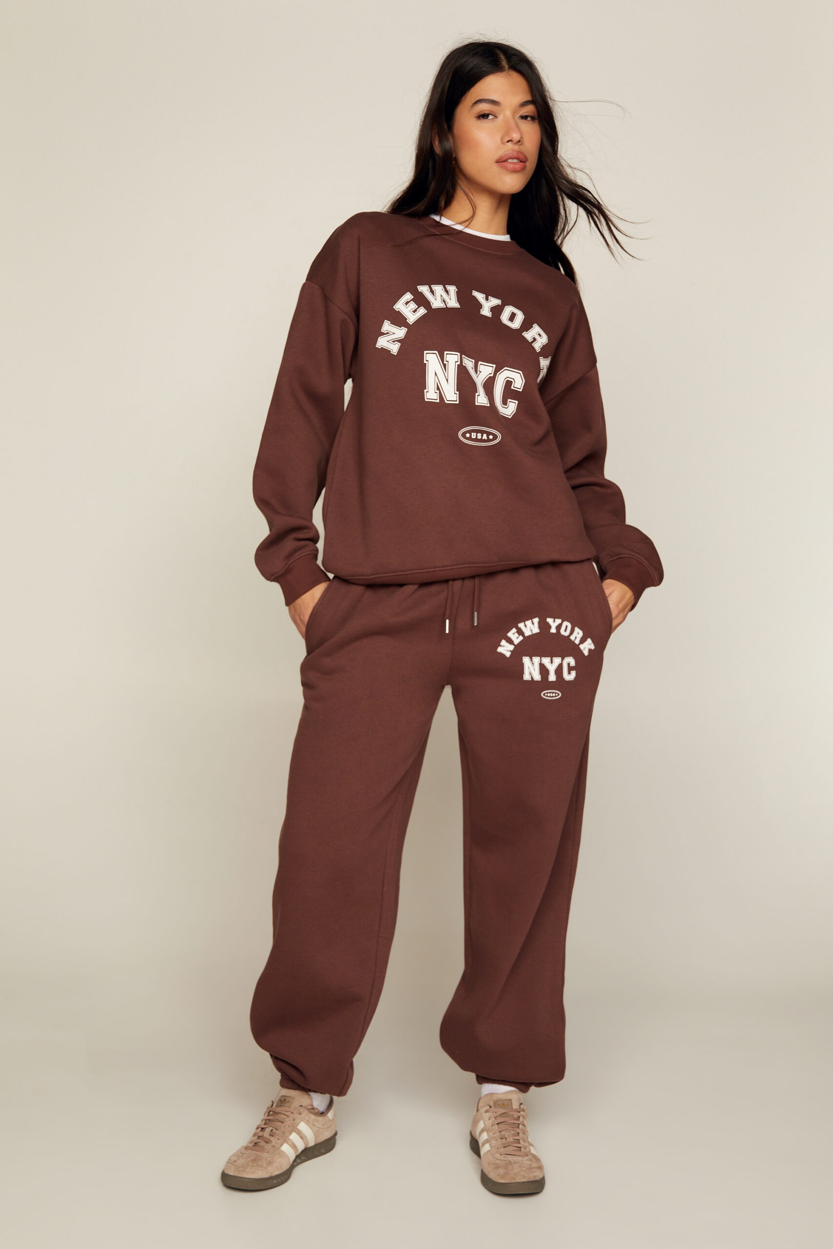 New York Graphic Oversized Sweatshirt