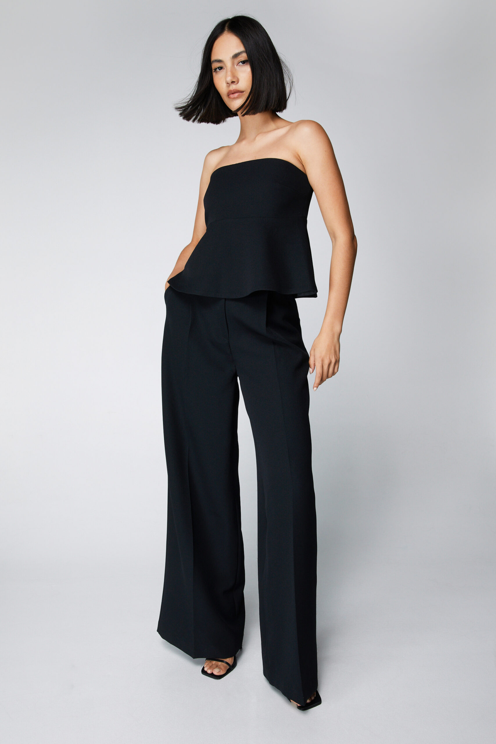 Premium Tailored Wide Leg Trousers