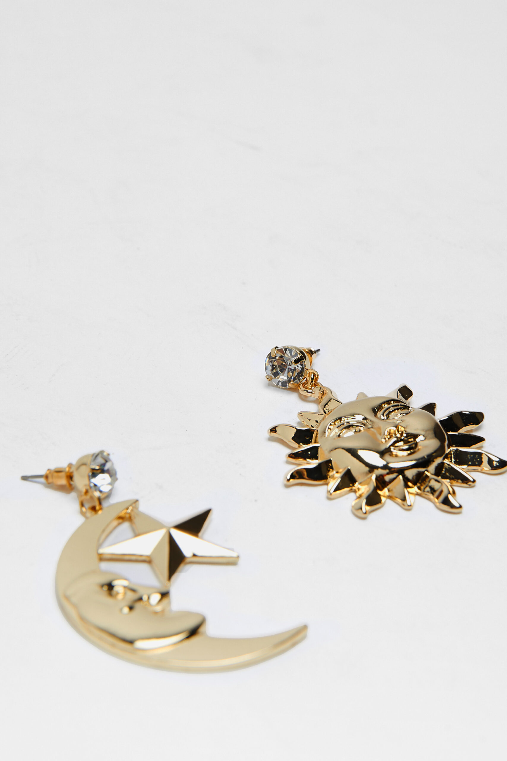 Sun And Moon Earrings