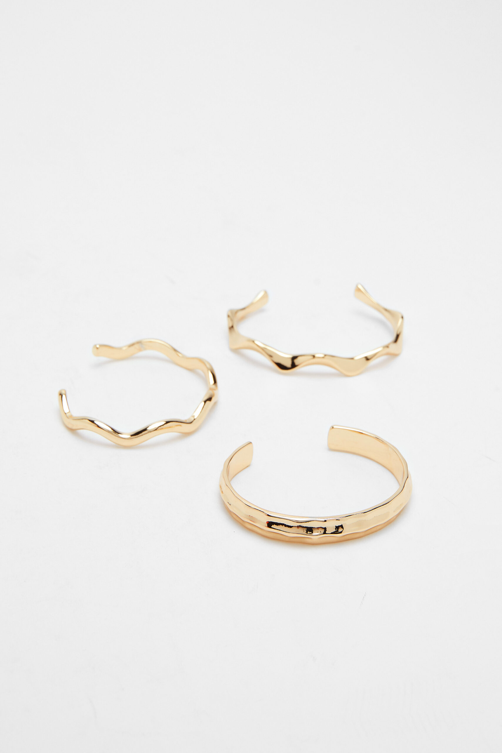 Abstract 3pc Bangle Set