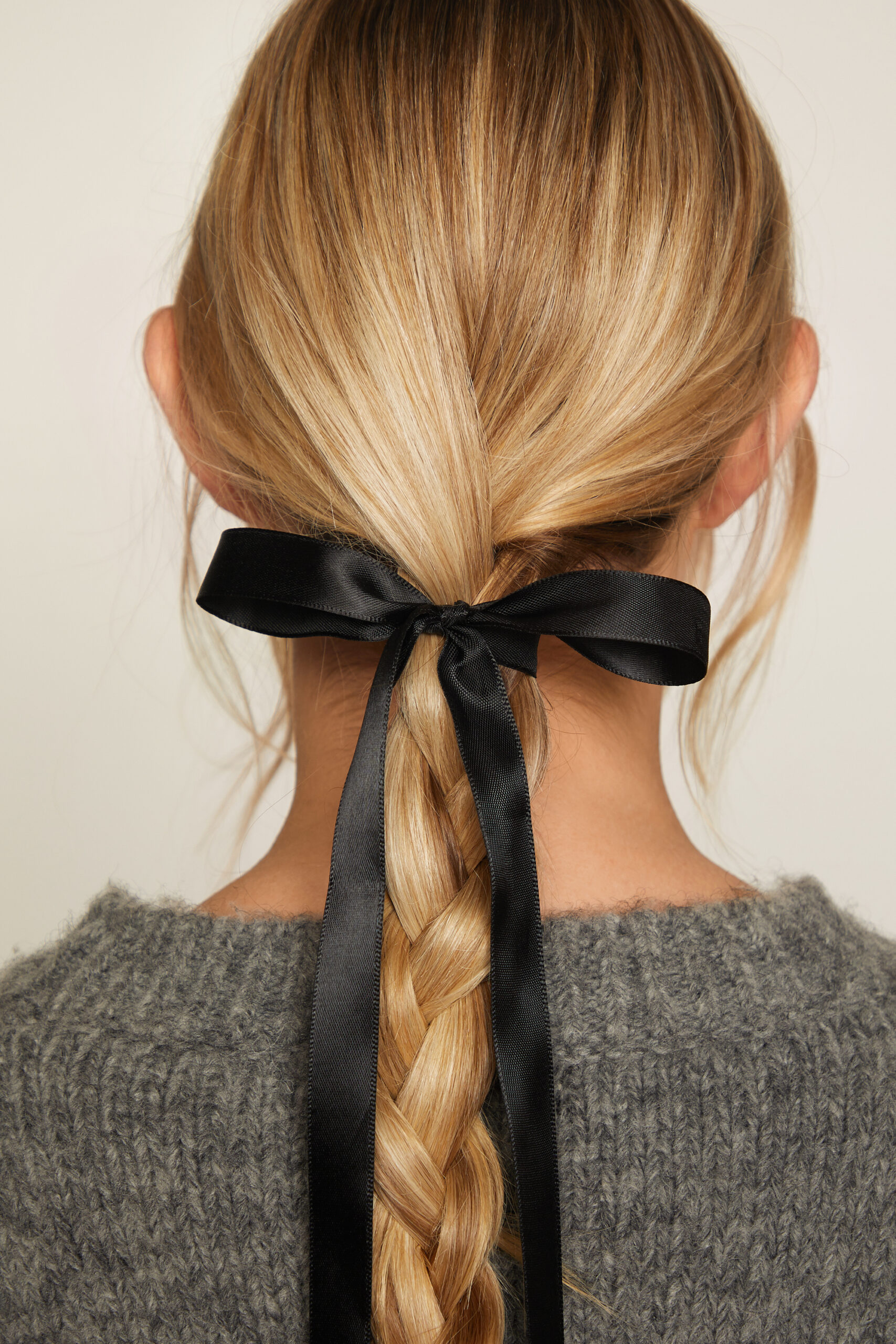 Satin Ribbon Hair Bow