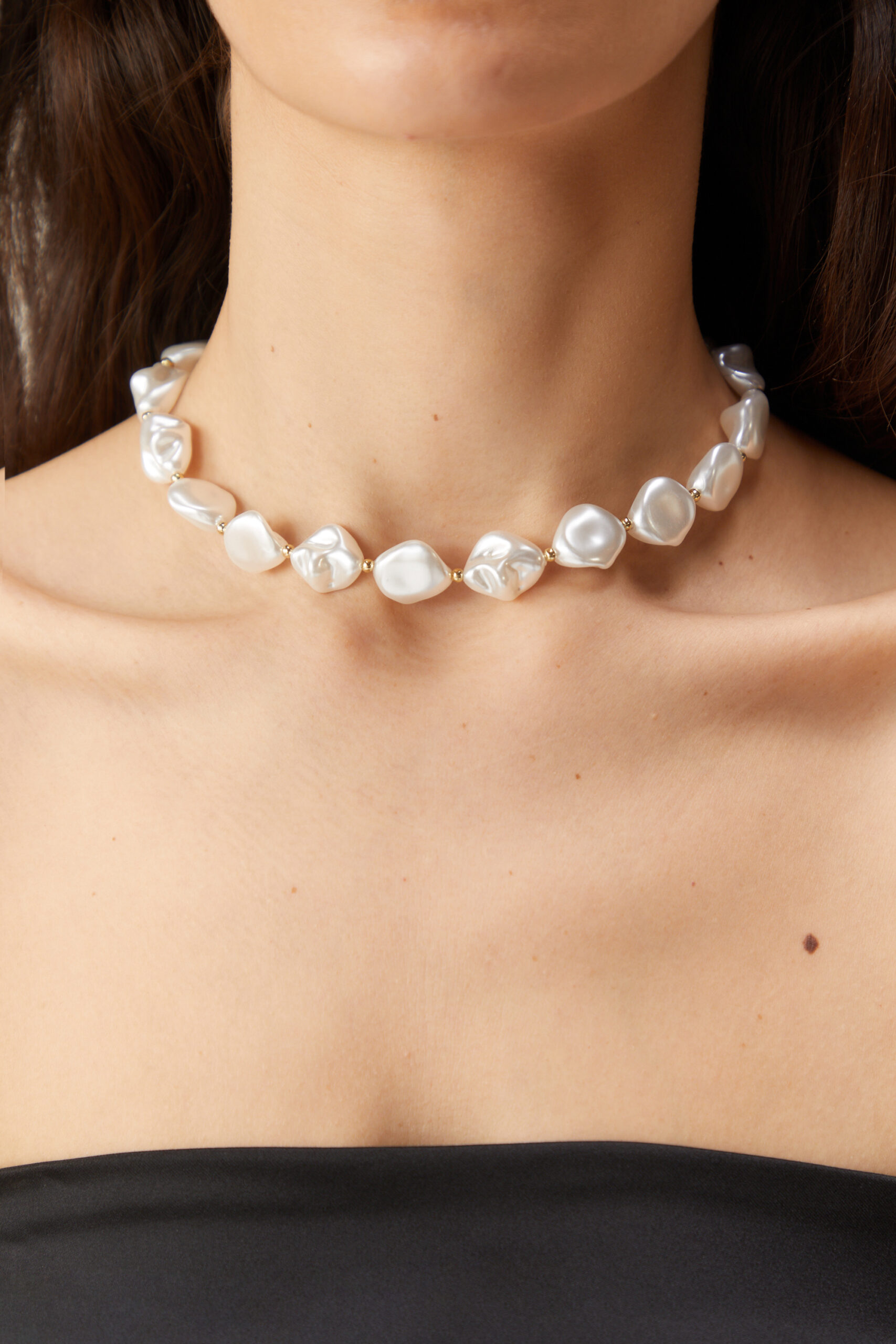 Chunky Pearl Necklace